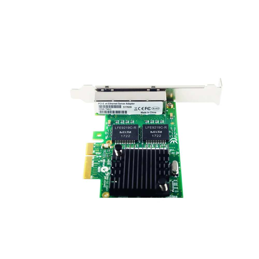 

For Intel i350t4v2 Ethernet Server Adapter Gigabit rj45 PCI-Express OEM 4 Port