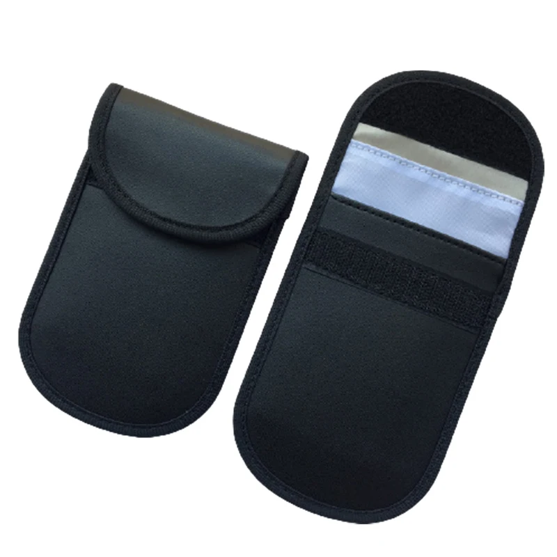 1 шт. RFID сигнала Экранирование сумка Автомобильный ключ чехол для хранения 4 цвета