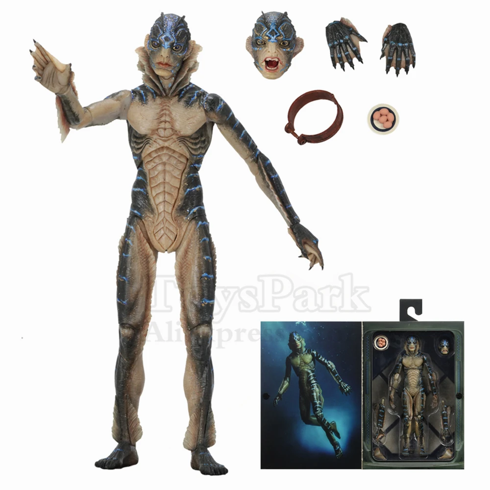 В Форма воды человек амфибия 7 &quotфигурку оригинальный NECA Гильермо дель Торо