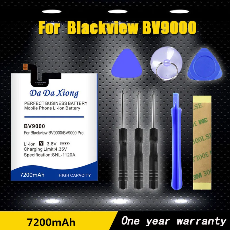 Аккумулятор V636468P V575868P MT6763T U536174P для Blackview BV9000 / Pro аккумулятор BV5000 BV7000 BV8000 BV9500 7200