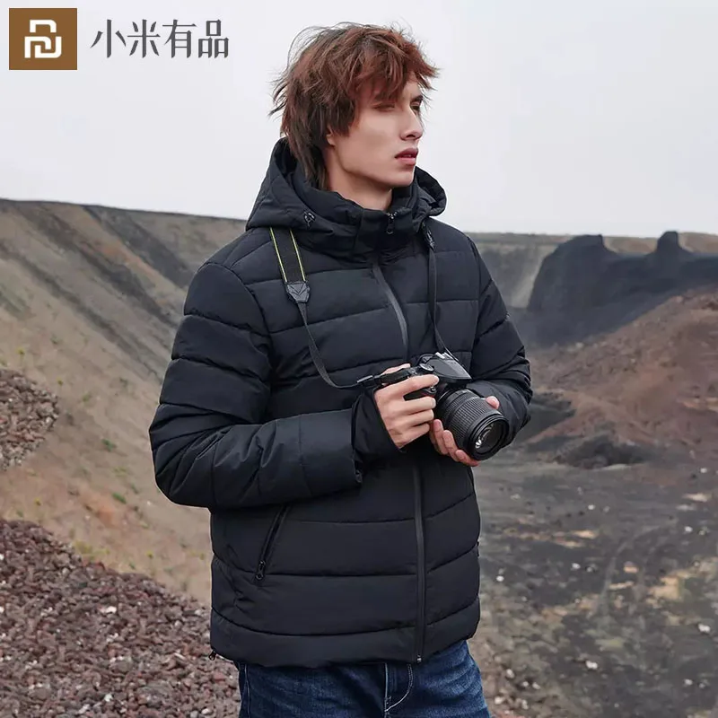 

YouPin Multifunctional Storage Cotton Clothes Down Jacket Organic Men Outdoor Ultralight Winter Cold Resistance Heat Storage