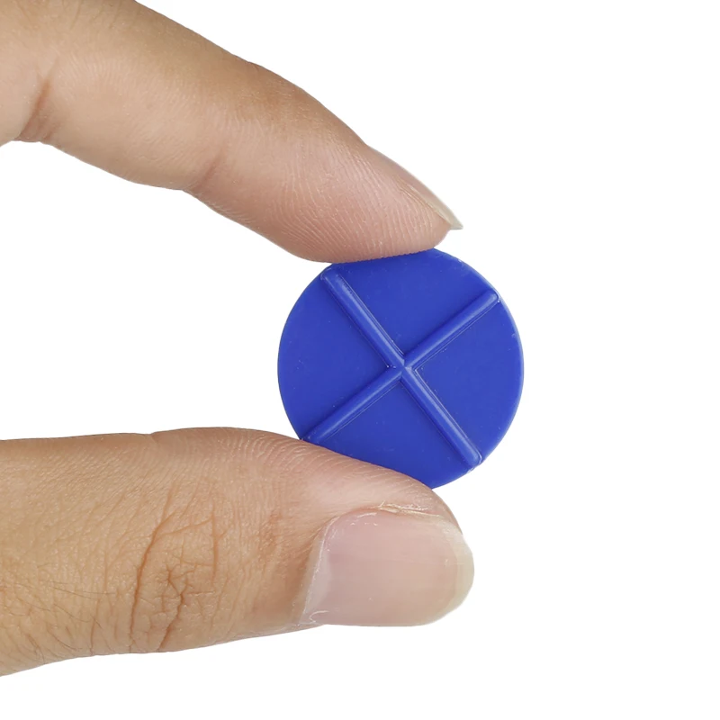 

100Pcs Durable Round Cross Plastic Golf Ball Multicolor Position Markers Golf Ball Position Marker Accessories Random Color