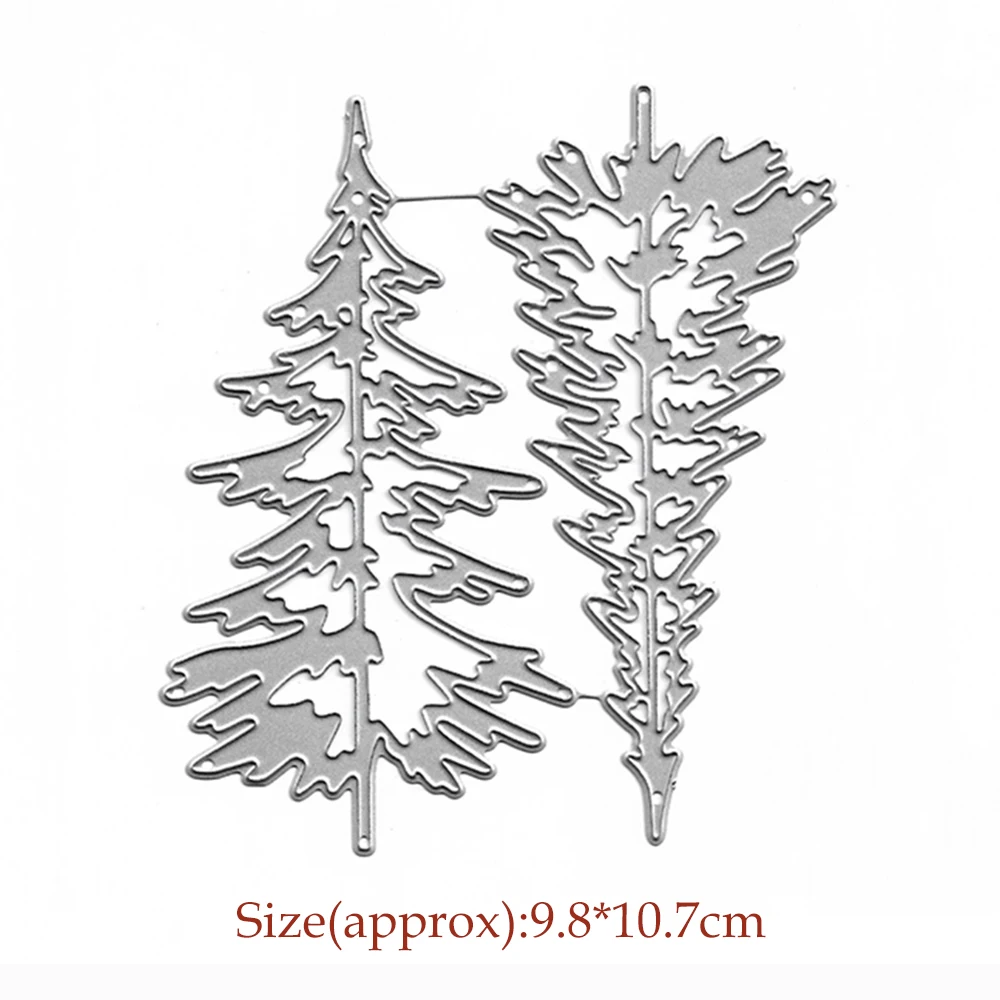 

Christmas Ornament Die Cut Photo Album Cards Making Decorative Mold Craft Cutting Stencil Stamps ChirstmasTree Dies Scrapbooking