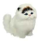 Игрушечная кошка, электрическая игрушка , домашние игрушки , кукла , Детская плюшевая , для животных, электрические игрушки , обучающая антистрессовая , подарок