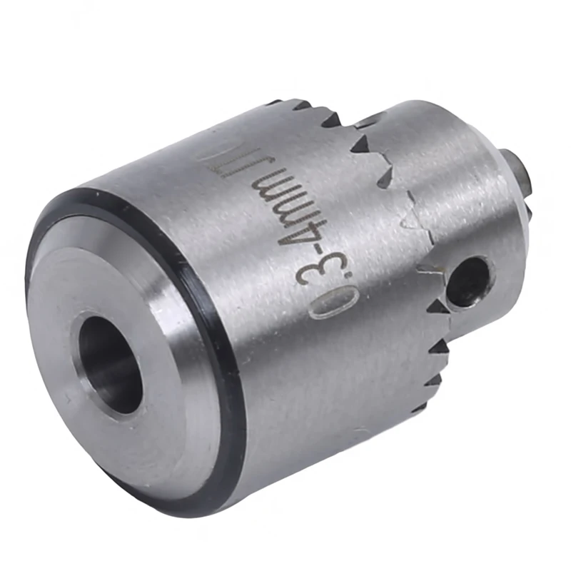 Mini Drill Chuck Micro 0.3-4mm JTO Taper Mounted And Wrench With Key 3.17mm Brass Lathe Accessories | Инструменты