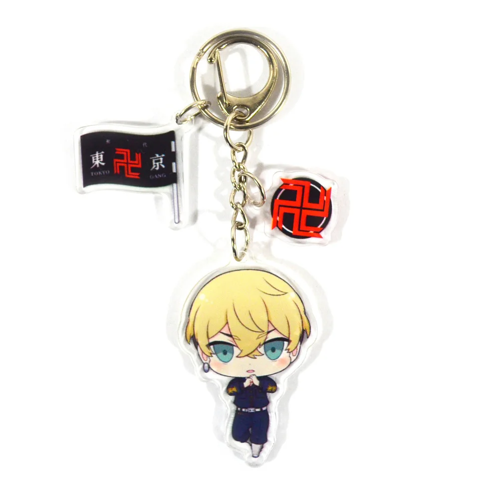 Кольцо для ключей с кольцом косплея из аниме Токийский призрак | Украшения и