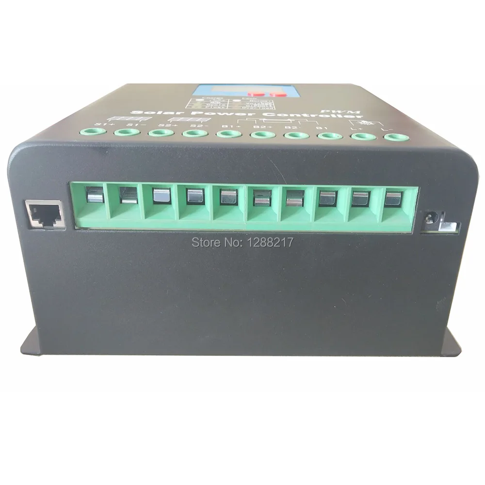 192 в/220 В/240 В 30A 50A 60A 80A ток DC PWM солнечный контроллер заряда PV зарядное устройство