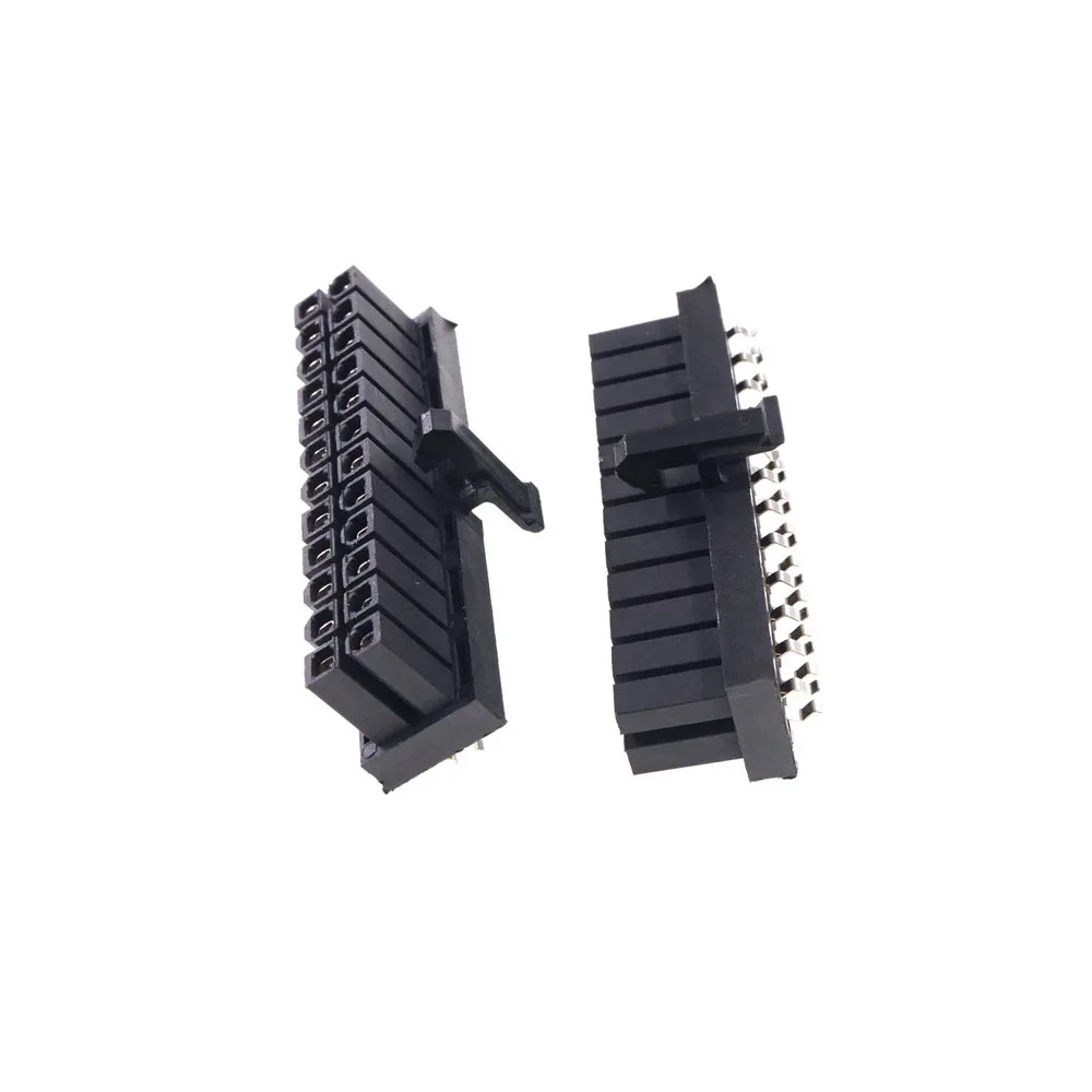 5 шт. Mini Fit 4 2 мм 24 контакта 2x12 разъем для компьютерного процессора EPS ATX PSC питания