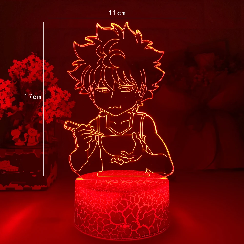 

Newest Hunter X Hunter Killua Led Light for Kids Bedroom Decor Hxh Led Night Lights Anime Gifts Acrylic Neon 3d Lamp Killua Cute