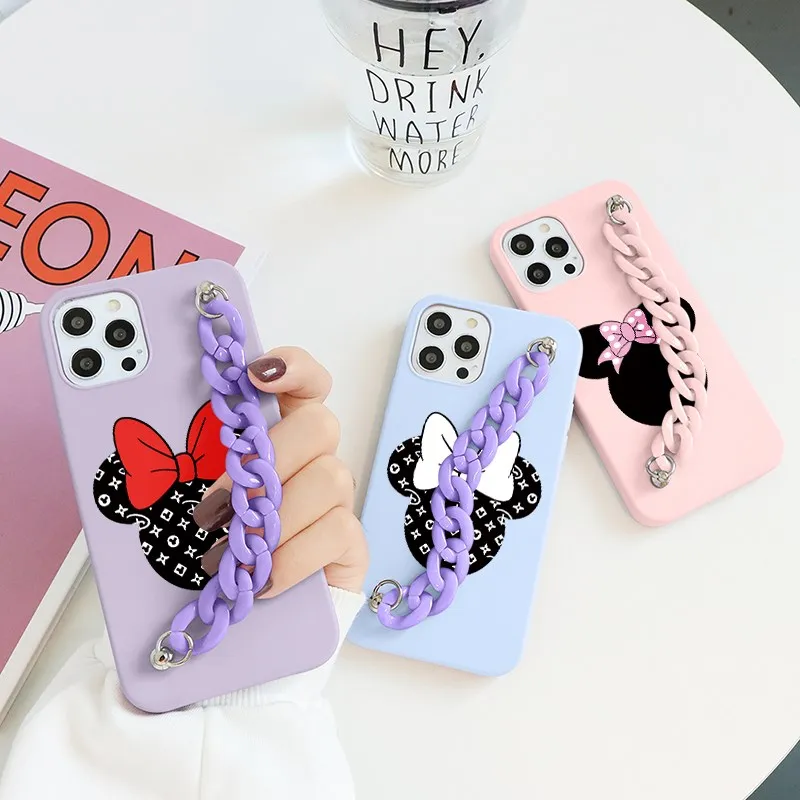 For iPhone SE 2022 2020 8 7 Cover Flowers Fundas For iPhone SE2022 SE2020 SE3 SE20 Braided Short Lanyard Clear Coque Bumper Etui- H6e4ccc47dcfb4a36b4a5e2d9564f4e92r