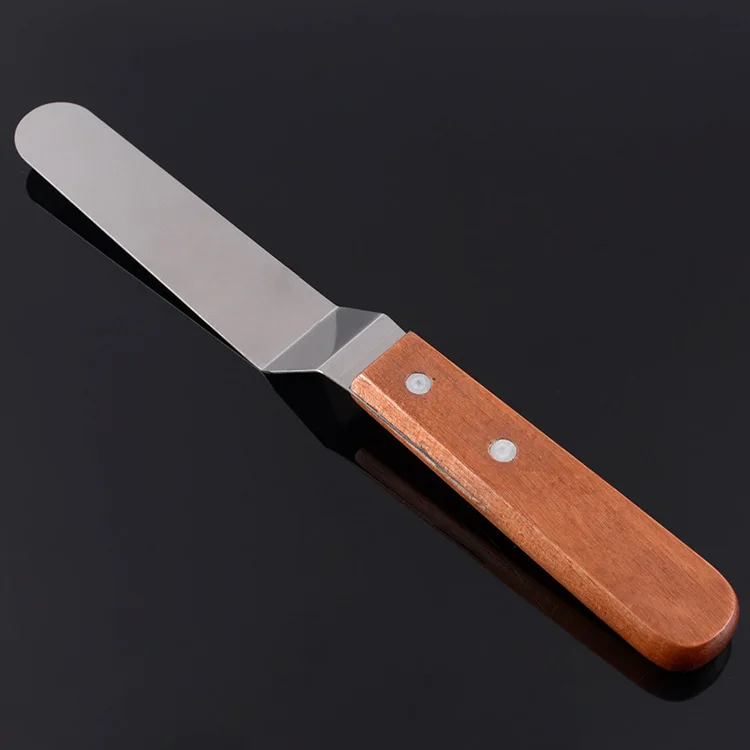 Нержавеющая сталь масло торт крем хлеб угловой шпатель более гладкая глазурь