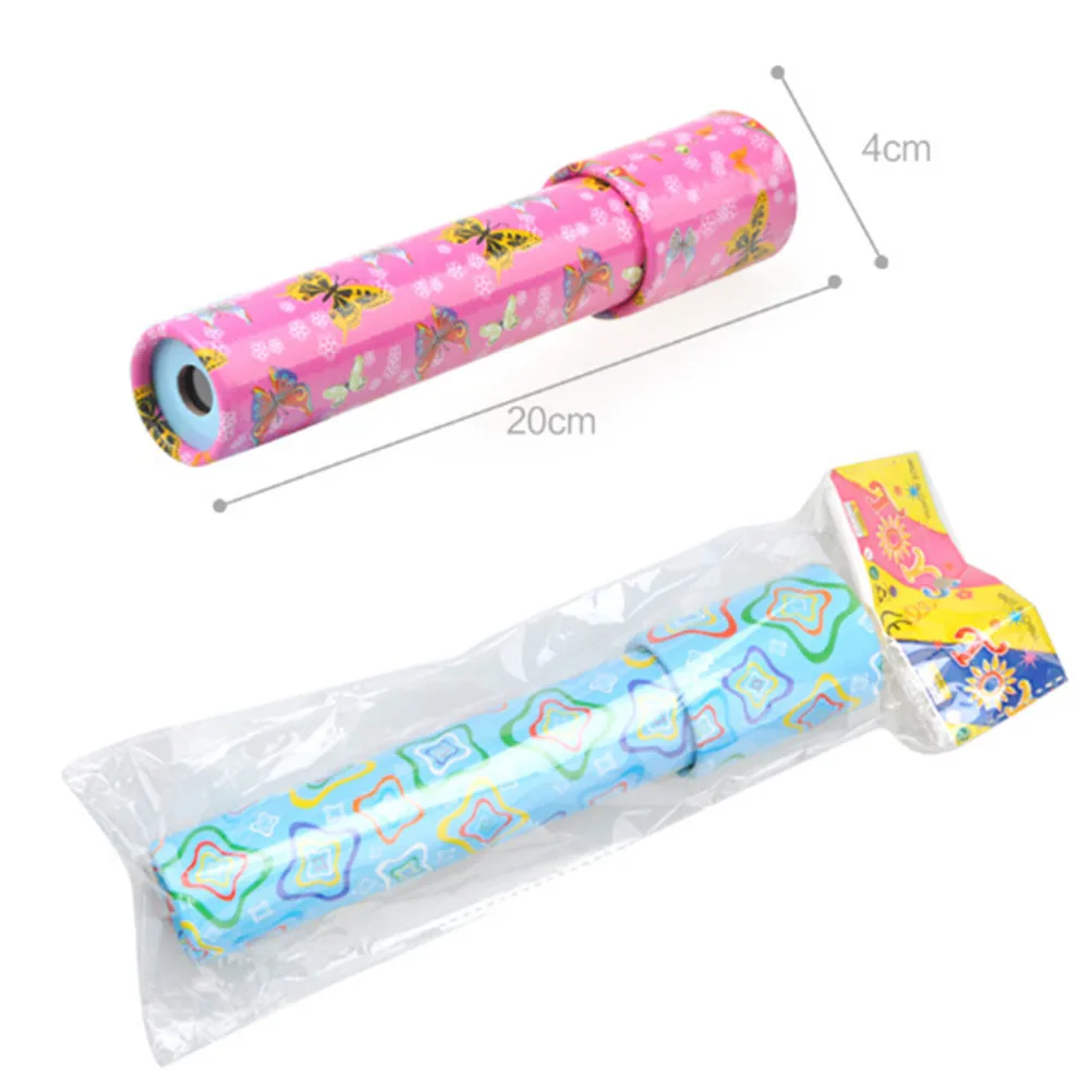 

1PCS Rotation Vintage Kaleidoscopes For Kids Colorful World Preschool Toys Style Random Best Gifts