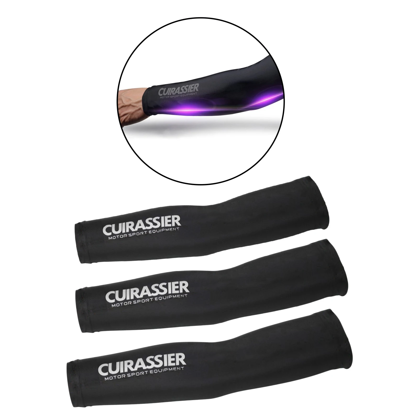 

Motorcycle Reflective Cooling Arm Sleeve UV Cover Sun Protective for Basketball