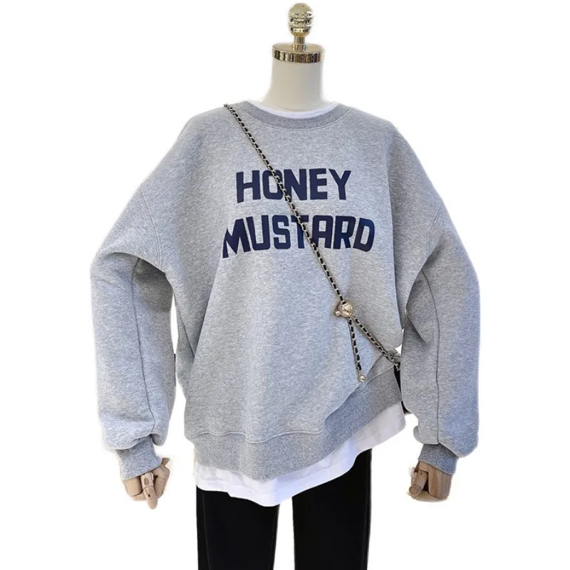 

Autumn Women New Letter Printed Sweatshirt Fashion Sweatshirt Long-sleeved Pullovers