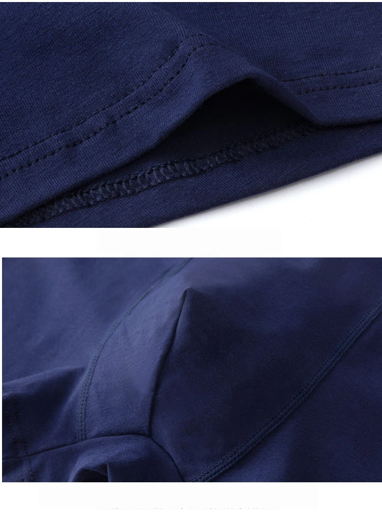 

Mens 4Pcs\ Hot Sale Men's Underwear Boxers Cotton Boxer Shorts Male Panties Breathable Boxing Underpants Short Homme