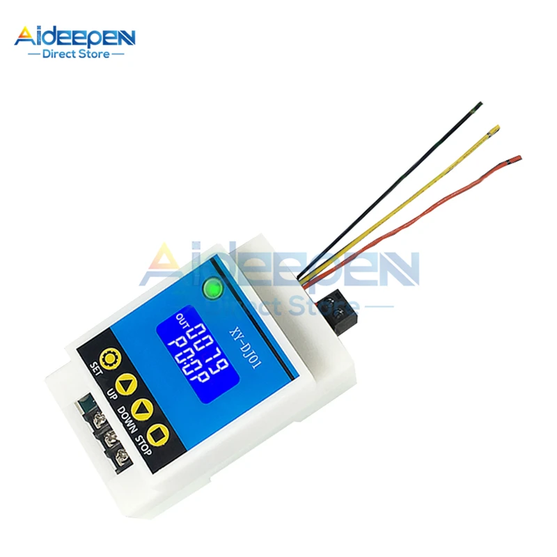 

DJ01 DC 6-30V 1 Channel Time Delay Relay power-off cycle timing circuit Trigger Switch 0.01sec-9999min LCD Digital Display