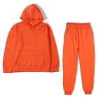 Женский спортивный костюм, женский пуловер, толстовки, штаны для бега, свитшот, спортивный костюм, комплект из двух предметов, женская одежда, зимние теплые наряды