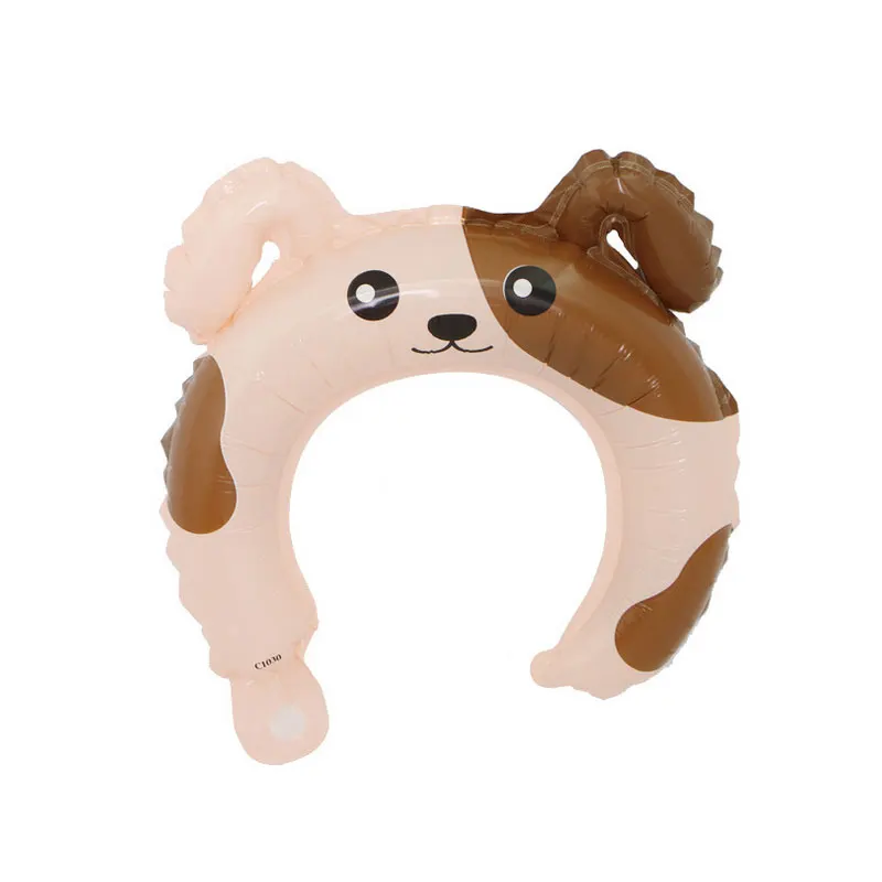 Мультяшные животные лента для волос формованные воздушные шары гелиевые