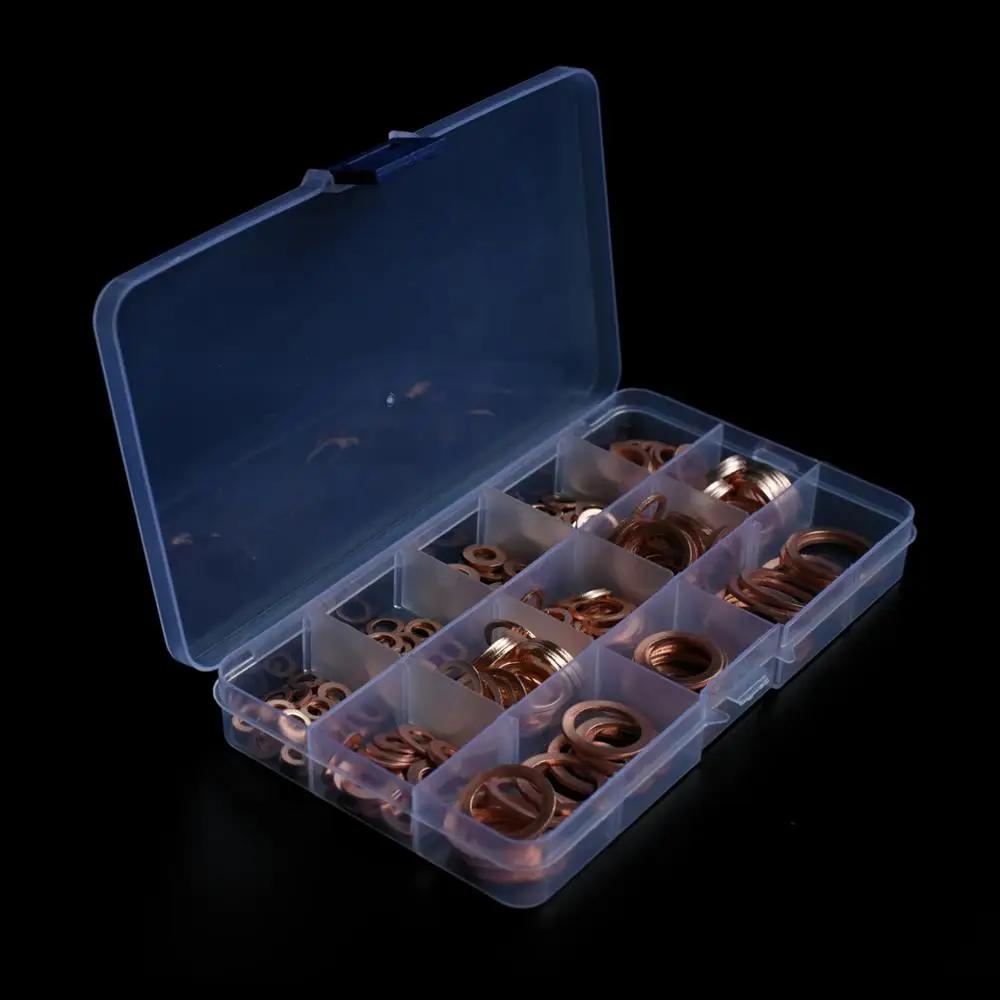 

280 шт., медные кольца для герметизации