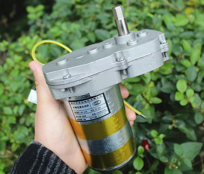 Мотор-редуктор постоянного тока высокой мощности 7 форм 300 В переменного