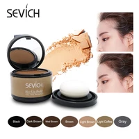 sevich hairline powder hair fluffy powder instantly concealer coverage black root hair line shadow powder with mirror hair care