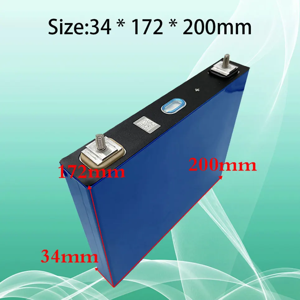 

8pcs 3.2v125ah 280ah lifepo4 battery lithium iron phosphate electric vehicle solar energy storage system rechargeable battery