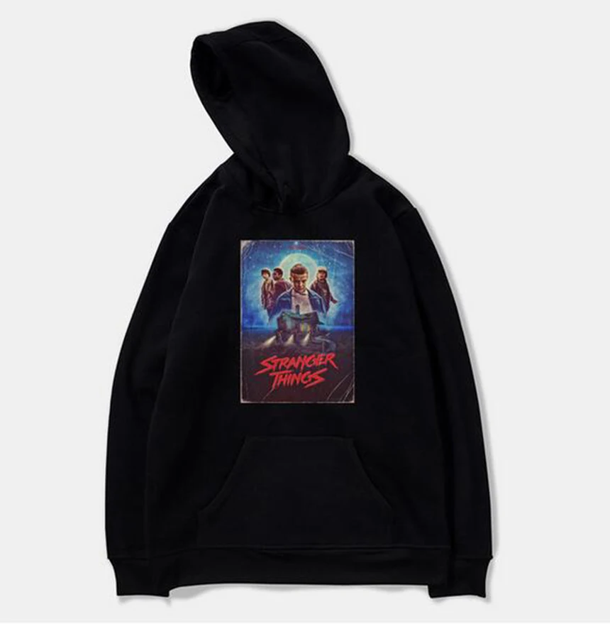 

Stranger Things Hoodies Men Women New Arrival Fashion Print Cool Stranger Things 3 Hooded Boy/Girls Sweatshirts Coat tops