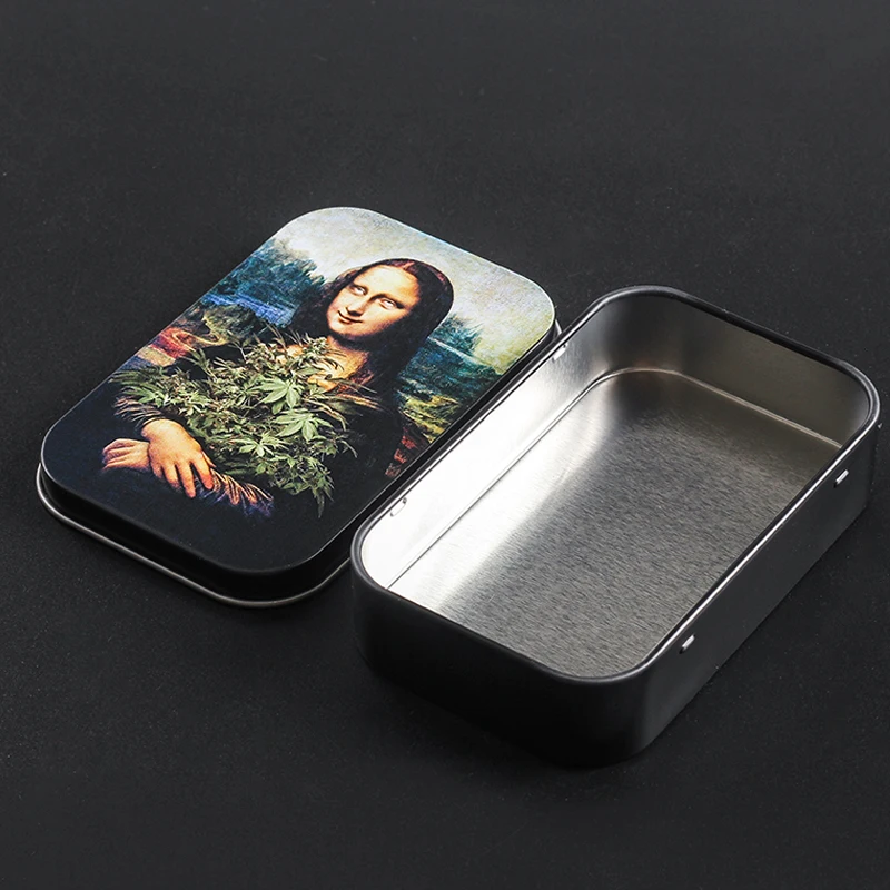 Новинка 1 шт. металлическая коробка для табака портативный держатель сигарет 20