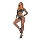 Сексуальное женское белье, эротические прозрачные сетчатые сексуальные чулки, женское нижнее белье, порно-белье с вырезами, размера плюс белье