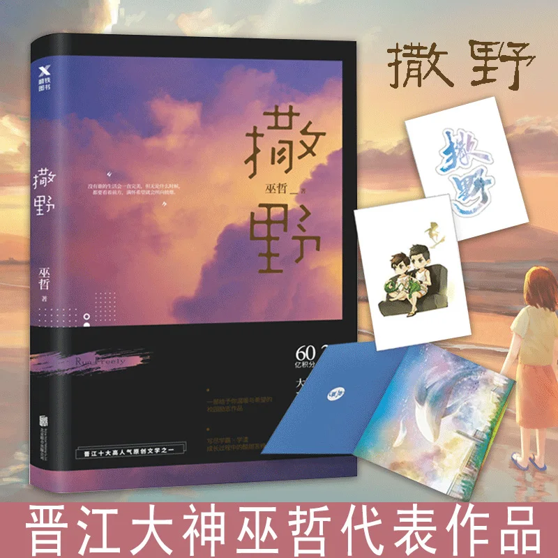 Китайский чистый любовный Молодежный кампус Романтический Роман: Sa ye от wu zhe -