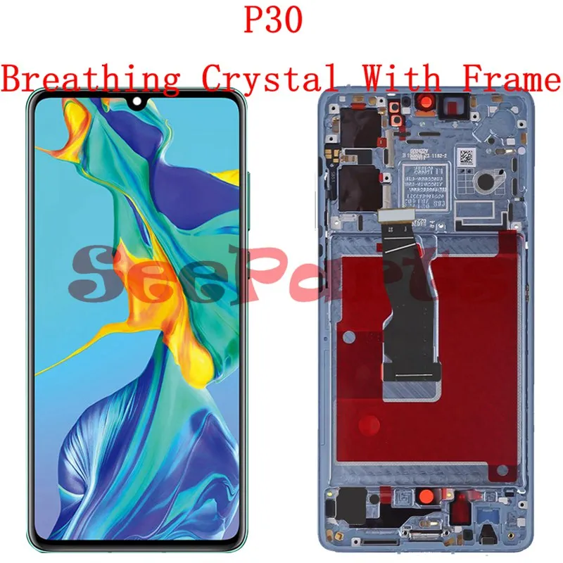 Оригинальный сенсорный экран 6 1 дюйма для Huawei P30 ЖК дисплей цифровой