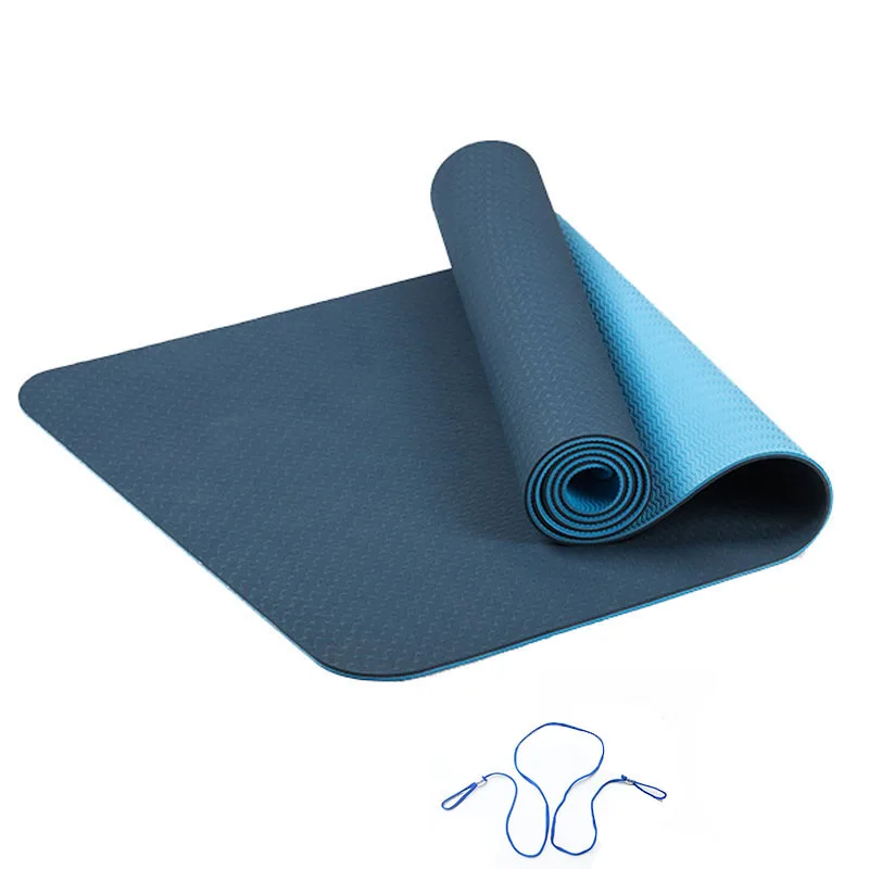 

Non-slip тренировки Фитнес упражнения Пилатес фитнес начинающих 6 мм yoga коврик