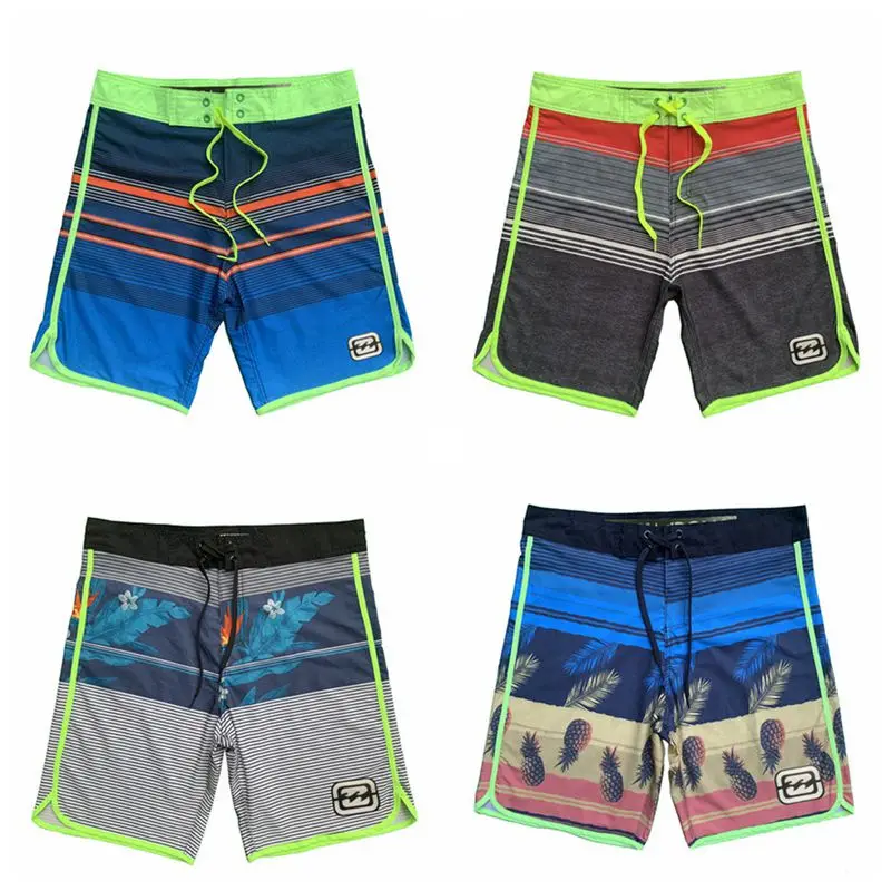 

Новинка 2021 Австралийский модный бренд BILLA BONG летние мужские Пляжные штаны быстросохнущие мужские купальники для серфинга пляжные повседне...