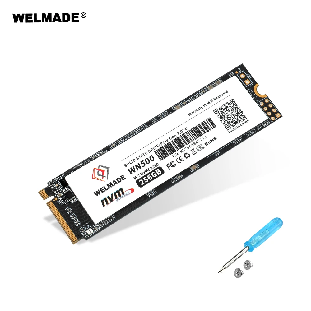 WELMADE SSD M2 NVME 128 ГБ 256 512 1 ТБ 2 PCIE жёсткий диск внутренний жесткий hdd для ноутбука
