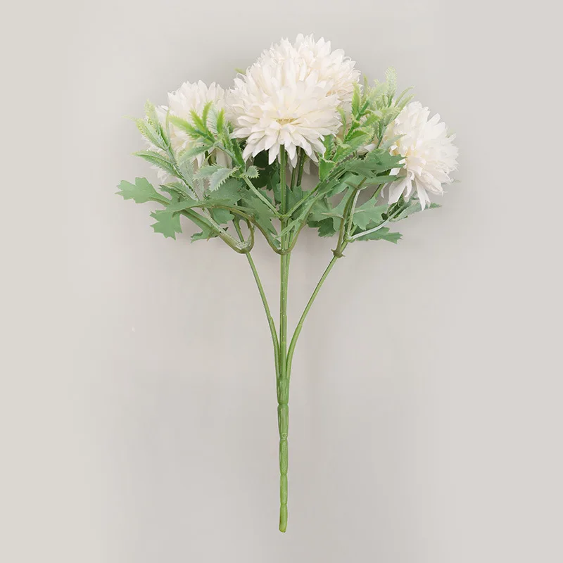 Flower Decoration Wedding Fine Artificial Flowers Chrysanthemum | Дом и сад