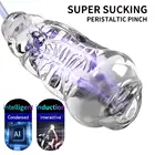 Вакуумная секс-машина для орального секса, чашка для мастурбации, карманная киска, мастурбатор, секс-игрушки для мужчин, вибратор, Мужской мастурбатор.