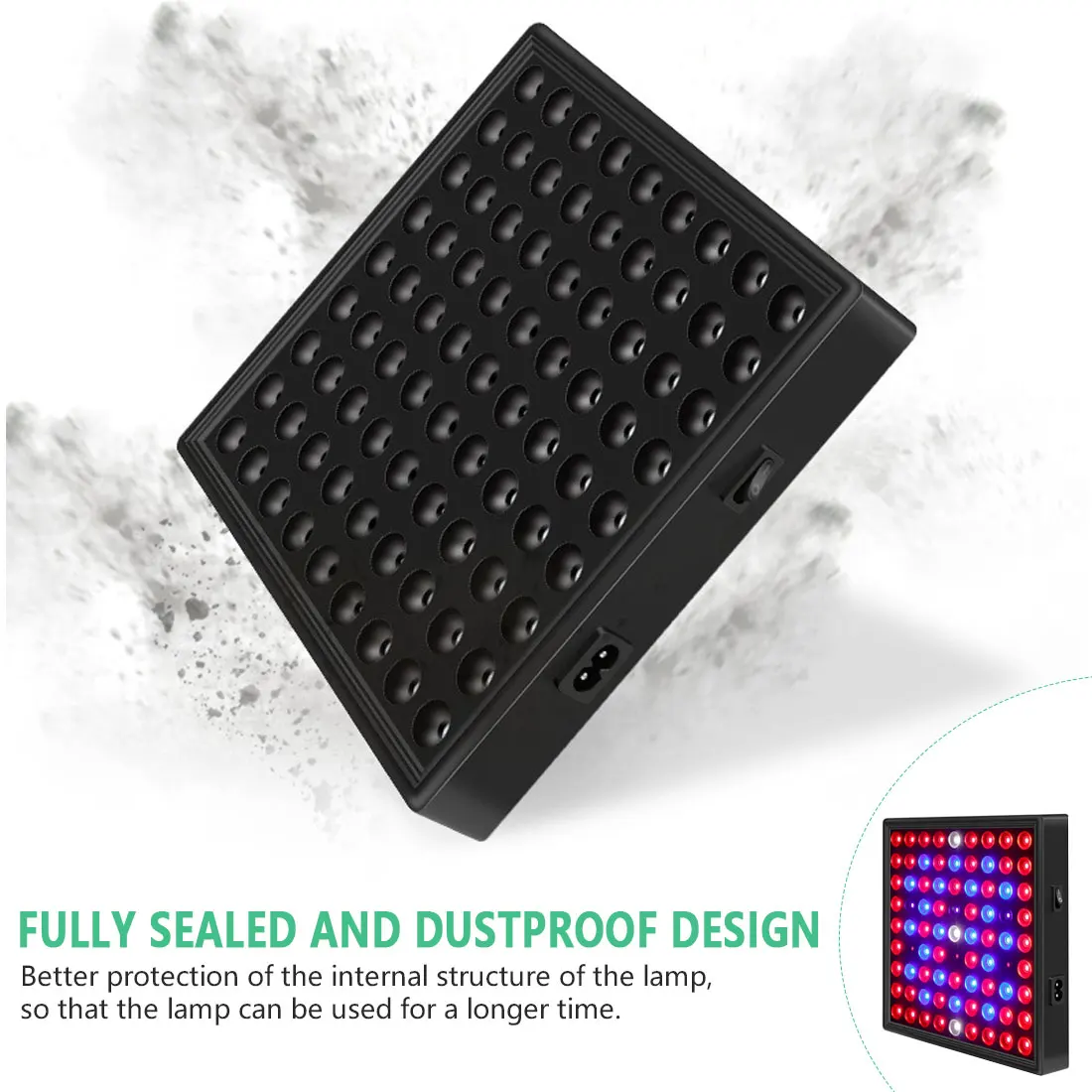 

Grow Light Full Spectrum LED Growing Lamps Plant Growth Lighting for Plants Flowers Seedling Cultivation For Hydroponics