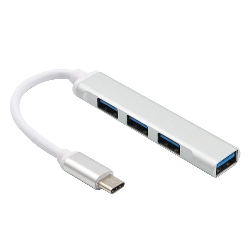 

USB C HUB 3.0 Type C 4 Port Multi Splitter Adapter OTG for Xiaomi PC Computer Accessories