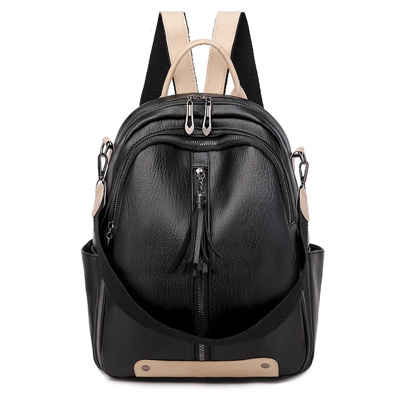 

Fashion 2020 Women Backpacks Women's Leather Backpacks Female school backpack Shoulder bags for teenage girls Travel Backpack