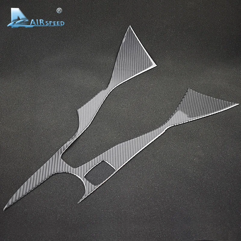 Панель переключения передач AIRSPEED для автомобиля наклейка из углеродного волокна