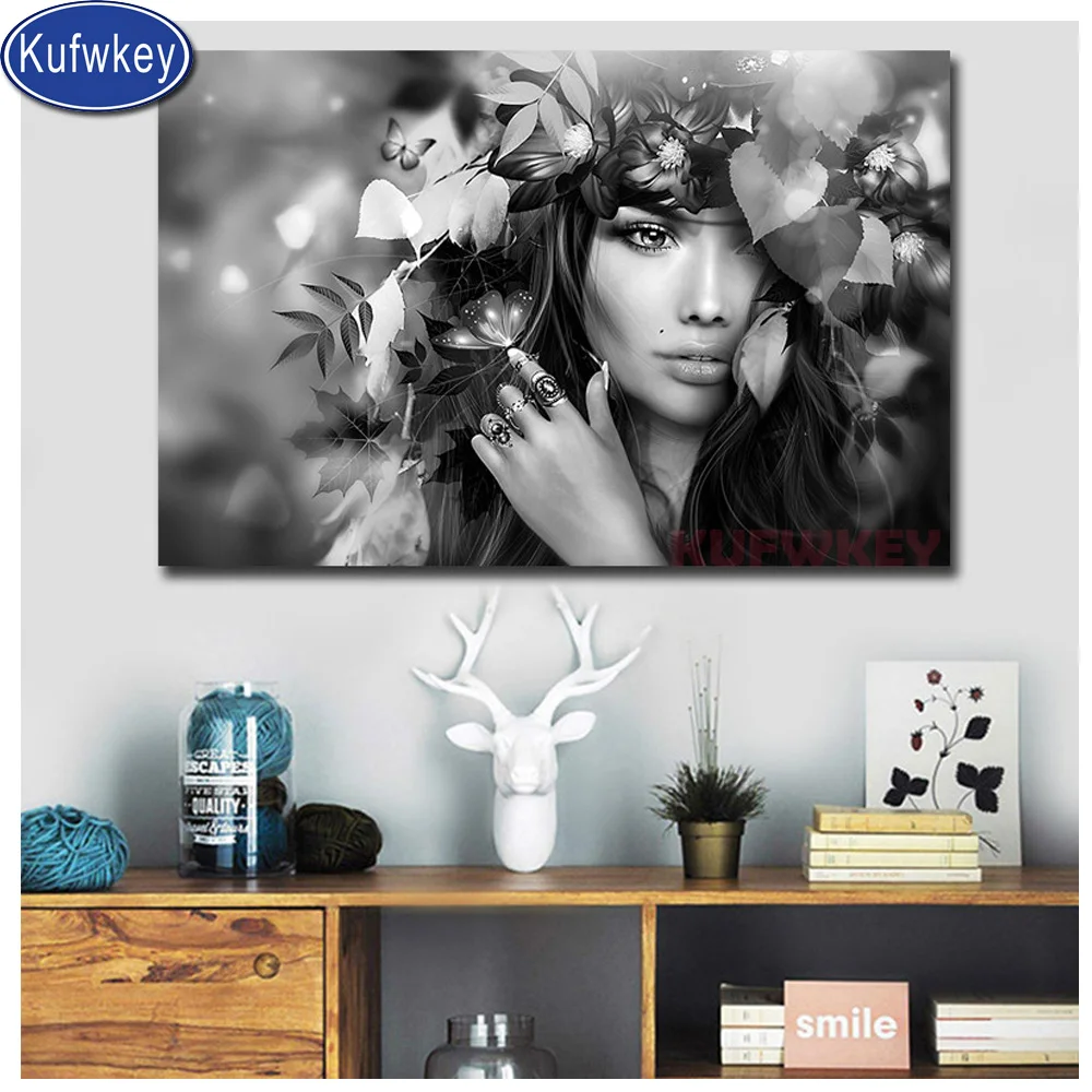 Картина из страз 5D сделай сам на заказ полноразмерная круглая мозаика с