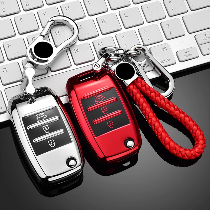 Чехол для автомобильного ключа дистанционного управления из ТПУ Kia Rio 3 K2 Ceed Cerato K3