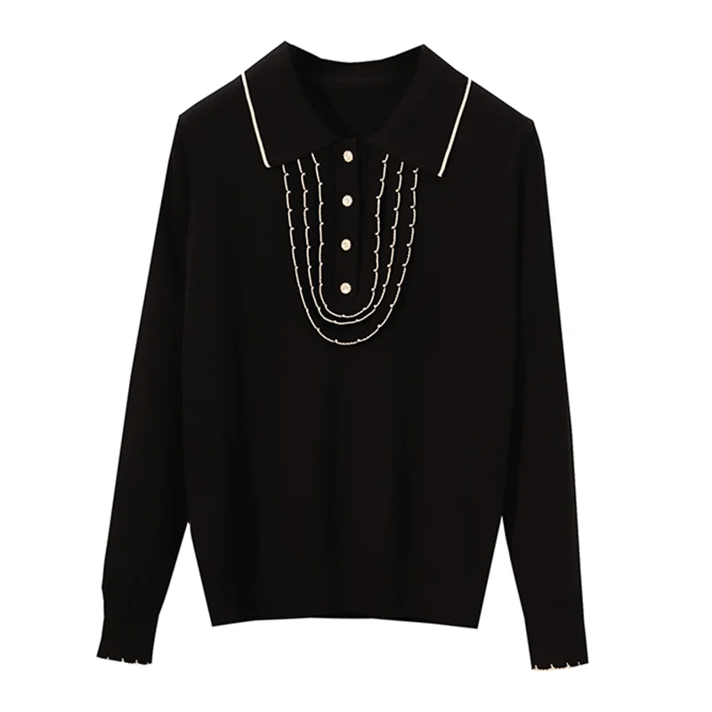 

Long-Sleeved Outside Sweet Cute Knitted Oversized Plus Large Size Female Pullover Woman Blouses Winter Women'S Sweaters A6462