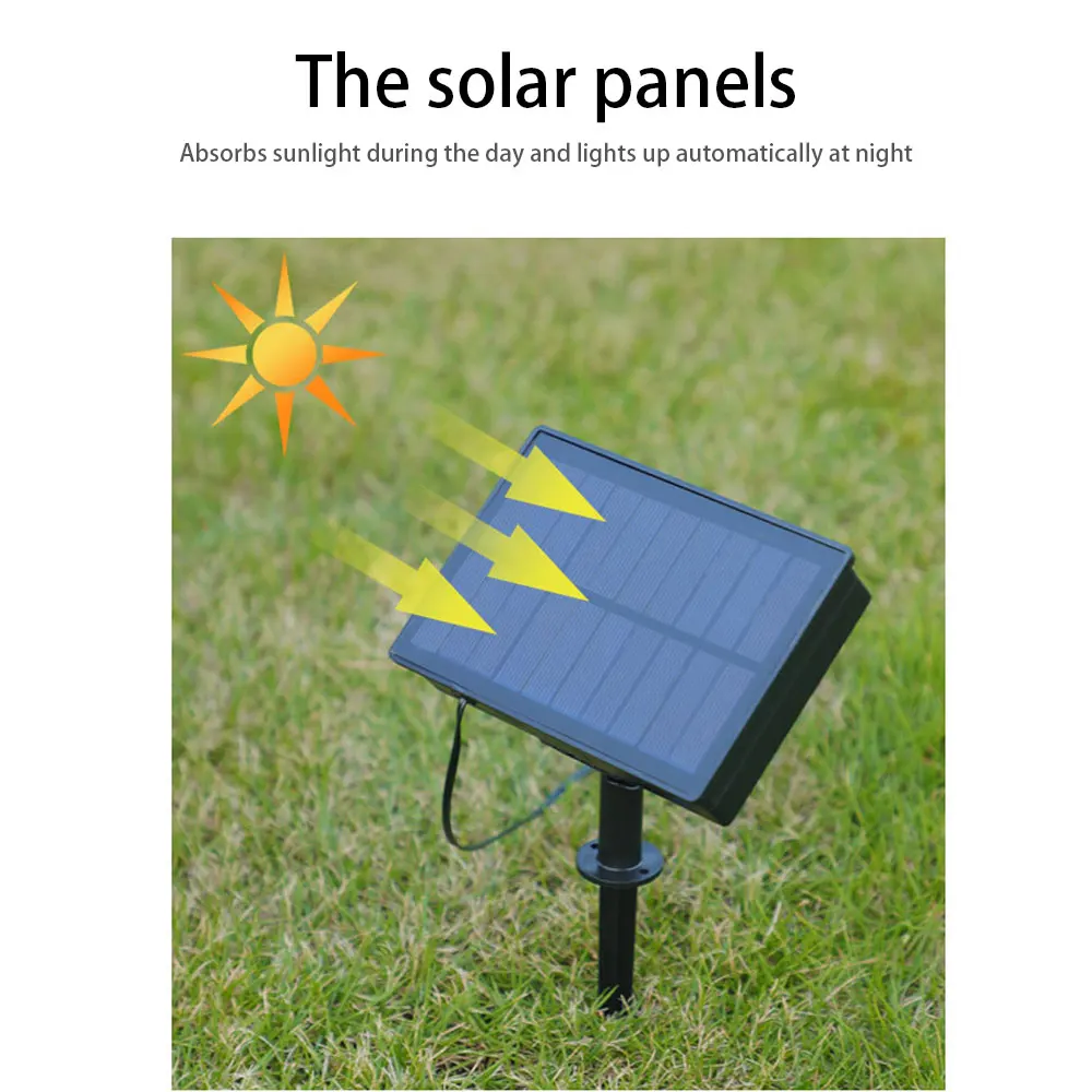 

LED Atmosphere Light Christmas Family Waterproof 20 50LED Solar Energy Solar String Lights Fairy Tale Lamp Durable 5 9 Meters