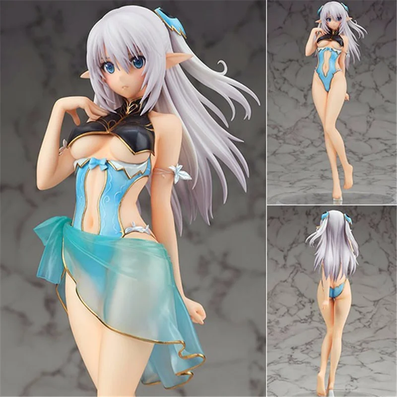 

Anime Figure Toys Shining Blade Heroines Allina Swimsuit Ver Princess Elf PVC Action Figure Toys Collection Model Game Doll