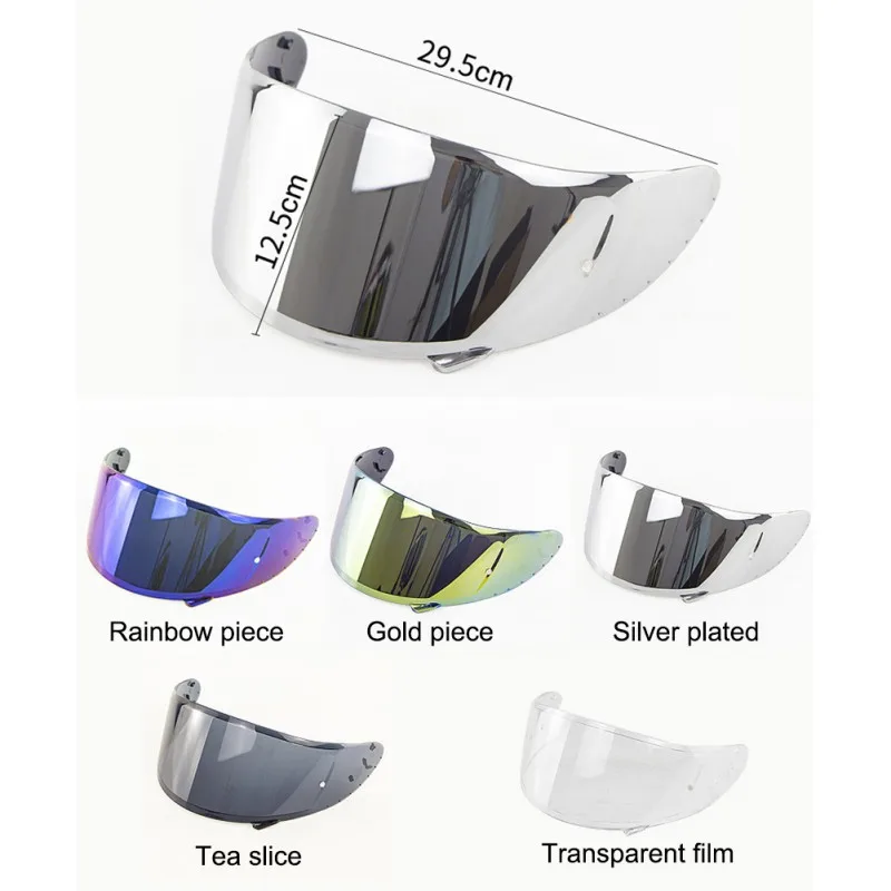 

Hot Professional Racing Helmet Sun Visor Protective Goggles Full Face Lens Snow Visor Rain Special Lens