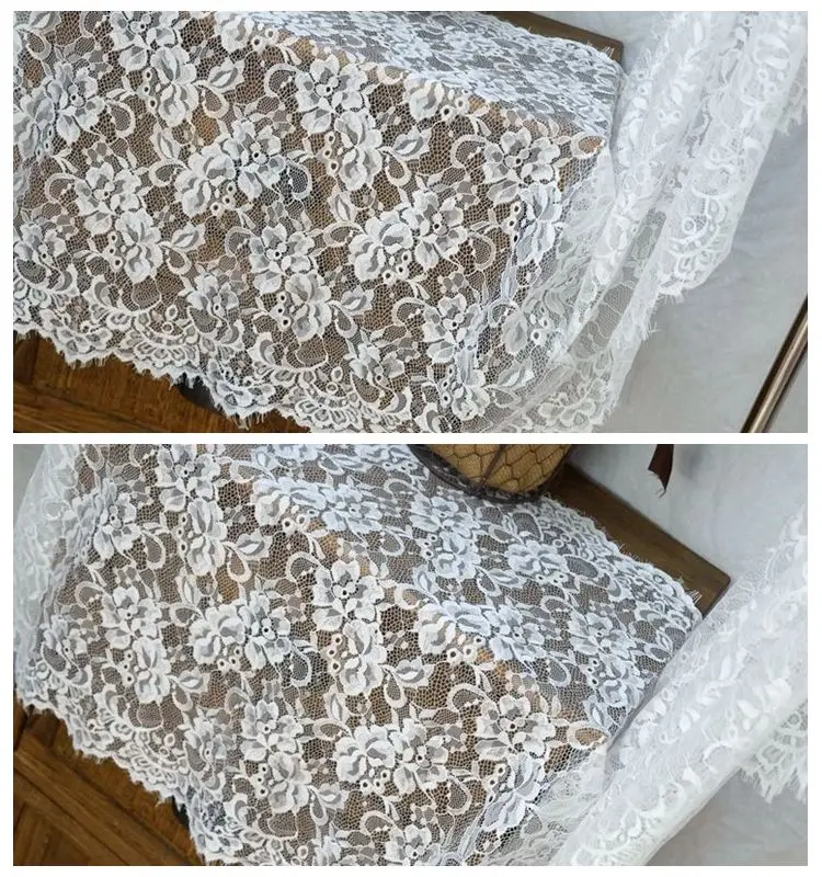 Кружевная шаль для свадебного платья 56 см | Дом и сад