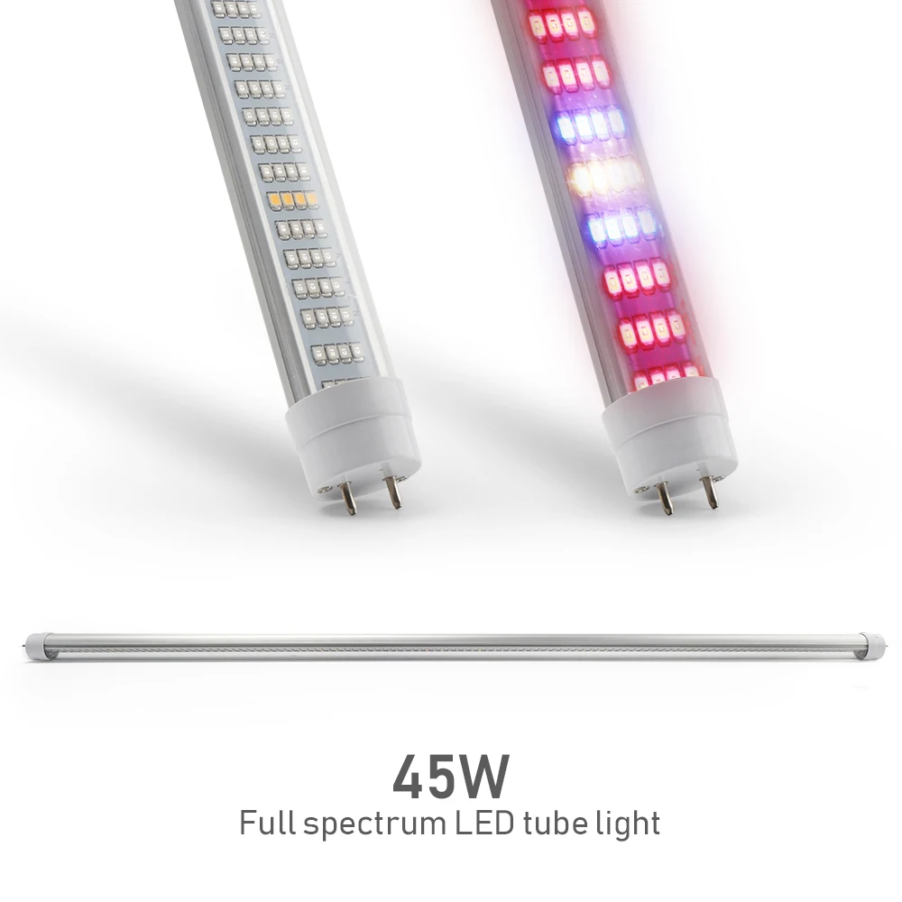 Светодиодная лампа для выращивания растений 5 шт. 90 см T8 в помещении - купить по