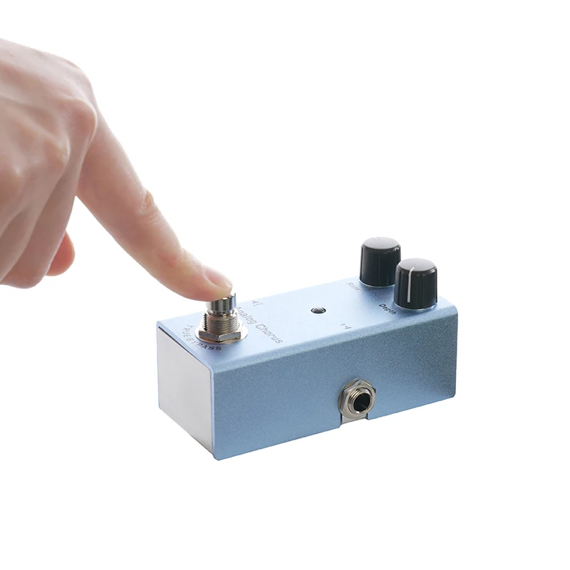 Аналоговая педаль для хора и гитары с усилением/уровнем/регулятором тона педали