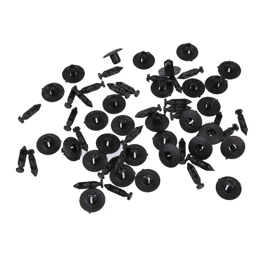 

30pcs Bumper Mounting Clips Fasteners Rivets 8mm Hole Size for Volvo 63848-01G00